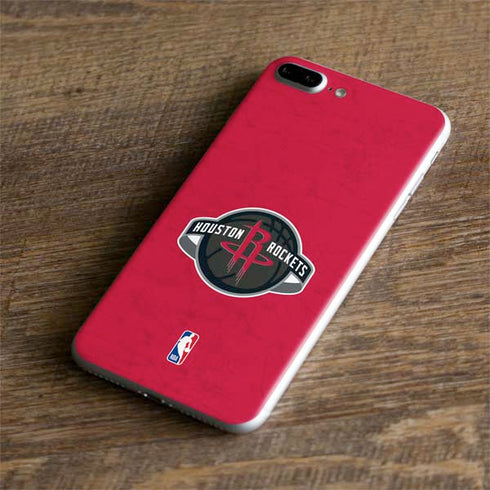 NBA Houston Rockets Distressed iPhone 8 Plus Skin